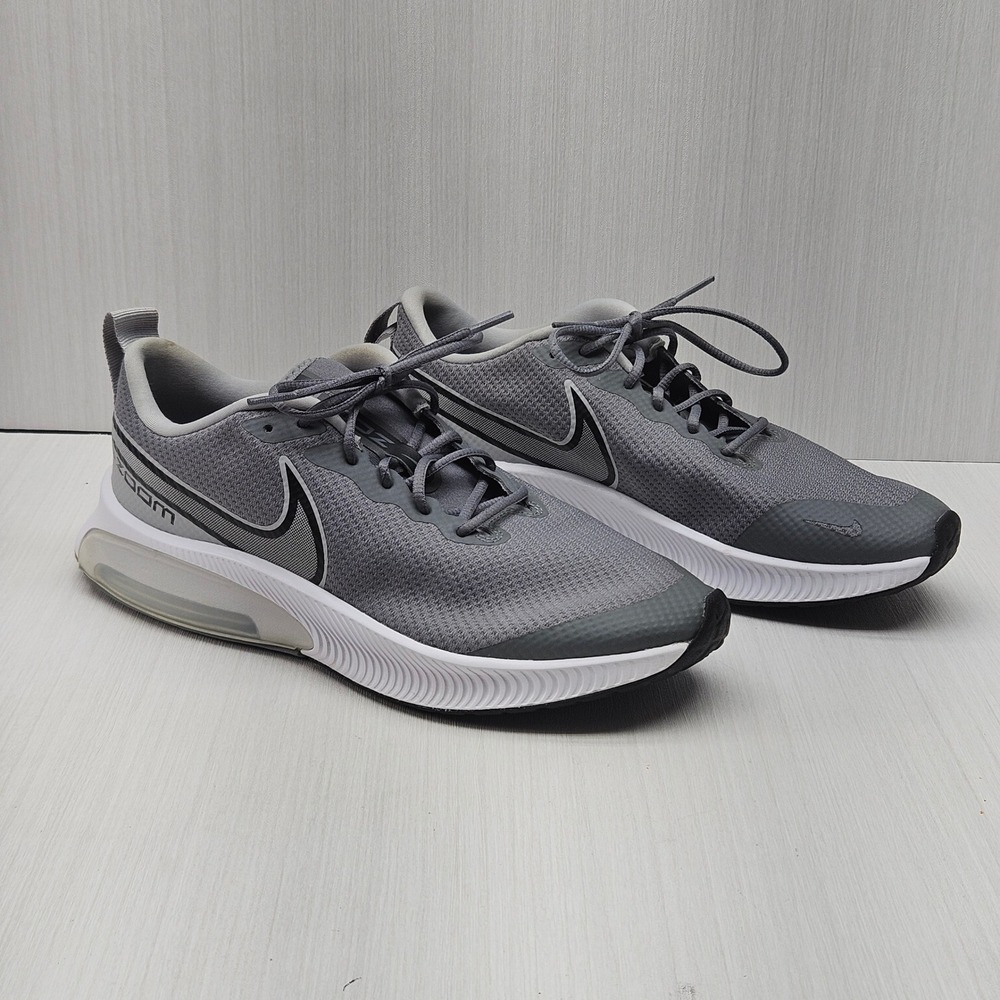 Nike Air Zoom Arcadia Smoke Grey Black Running CK0715-015 Mens 7Y Womens 8.5